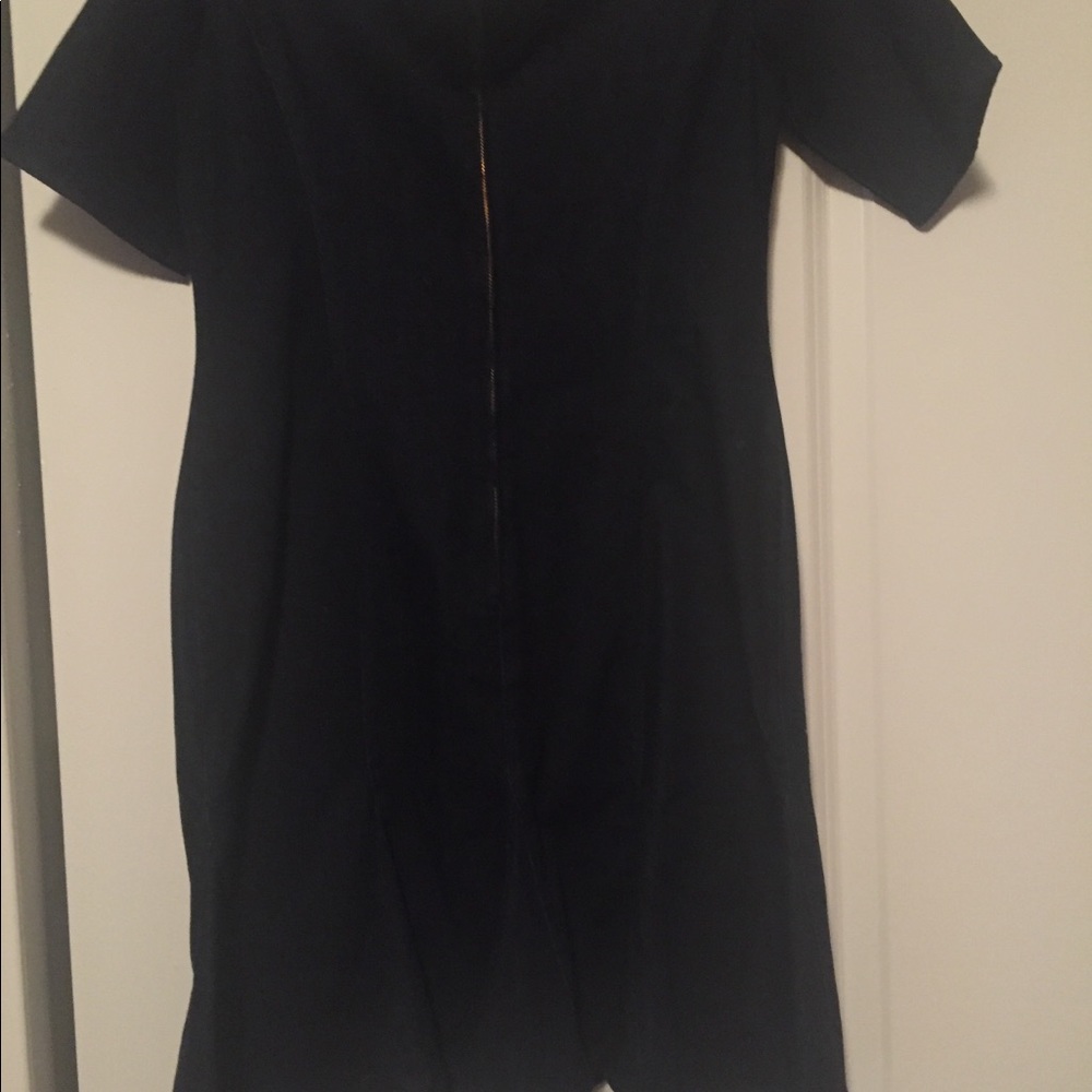Guess stretch denim flare dress